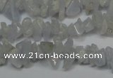 CCH205 34 inches 3*5mm blue chalcedony chips gemstone beads wholesale