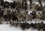 CCH208 34 inches 3*5mm smoky quartz chips gemstone beads wholesale