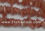 CCH209 16 inches 3*5mm rhodochrosite chips gemstone beads wholesale