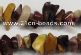 CCH219 34 inches 5*8mm mookaite chips gemstone beads wholesale