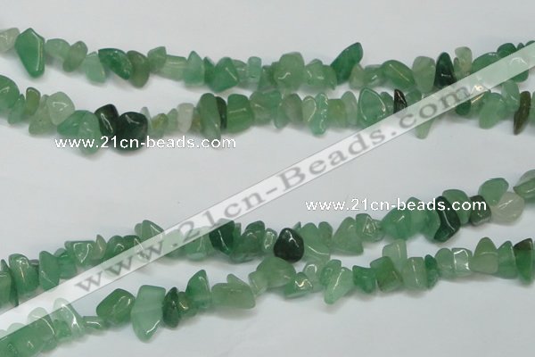 CCH221 34 inches 5*8mm green aventurine chips gemstone beads wholesale