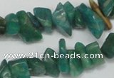 CCH231 34 inches 5*8mm Russian amazonite chips gemstone beads wholesale