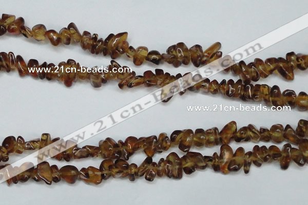 CCH246 34 inches 5*8mm synthetic crystal chips beads wholesale