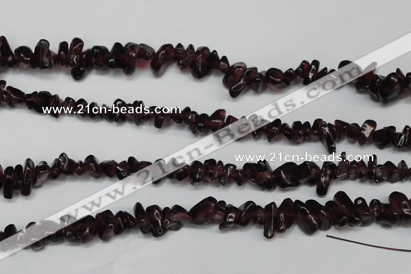 CCH250 34 inches 5*8mm synthetic crystal chips beads wholesale