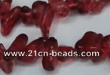 CCH251 34 inches 5*8mm synthetic crystal chips beads wholesale