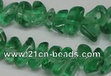 CCH253 34 inches 5*8mm synthetic crystal chips beads wholesale