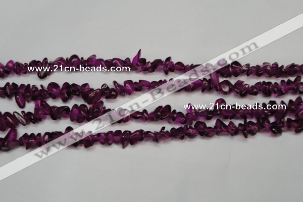 CCH259 34 inches 5*8mm synthetic crystal chips beads wholesale