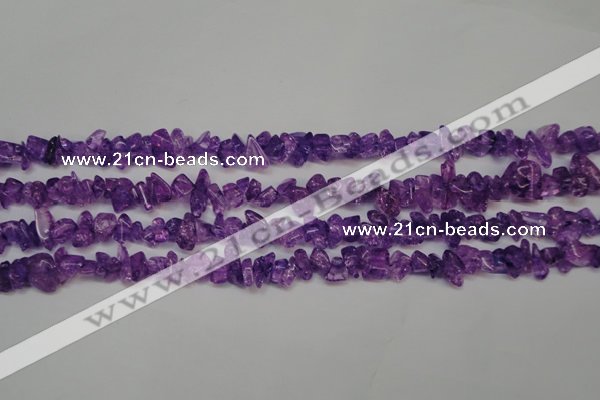 CCH260 34 inches 4*6mm synthetic crack crystal chips beads wholesale