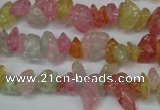 CCH261 34 inches 4*6mm synthetic crack crystal chips beads wholesale