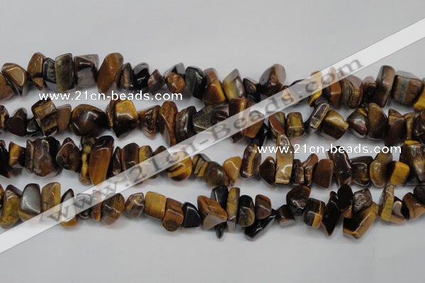 CCH278 34 inches 8*12mm tiger eye chips gemstone beads wholesale