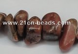 CCH298 34 inches 8*12mm rhodochrosite chips gemstone beads wholesale