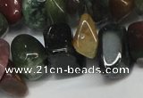 CCH304 34 inches 8*12mm Indian agate chips gemstone beads wholesale