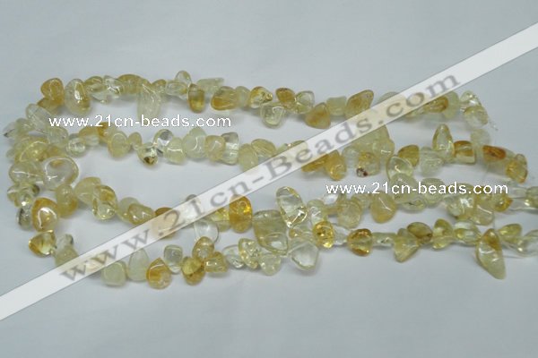 CCH312 15.5 inches 10*15mm citrine chips gemstone beads wholesale