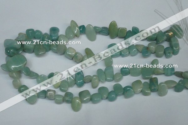 CCH324 15.5 inches 10*15mm amazonite chips gemstone beads wholesale