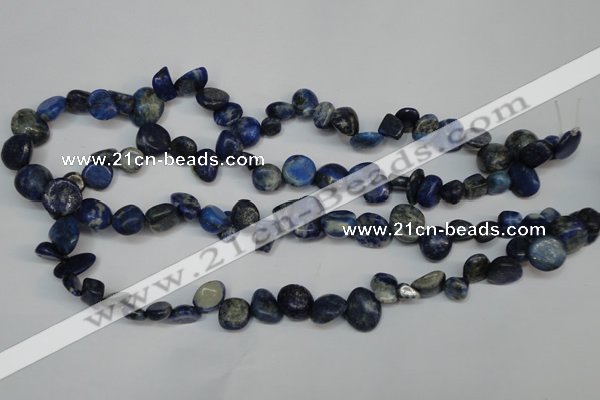 CCH325 15.5 inches 10*15mm lapis lazuli chips gemstone beads wholesale