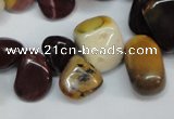 CCH326 15.5 inches 10*15mm mookaite chips gemstone beads wholesale