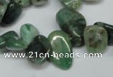 CCH330 15.5 inches 10*15mm New dragon blood jasper chips beads wholesale