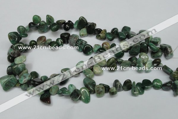 CCH330 15.5 inches 10*15mm New dragon blood jasper chips beads wholesale