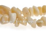 CCH35 35 inches pale yellow topaz chips gemstone beads wholesale