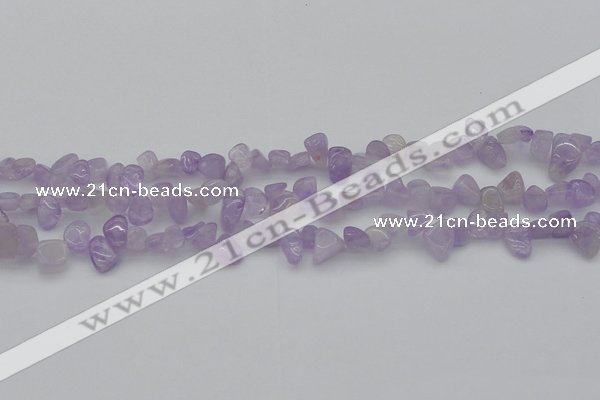 CCH641 15.5 inches 6*8mm - 10*14mm lavender amethyst chips beads