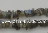 CCH645 15.5 inches 4*6mm - 5*8mm labradorite chips beads