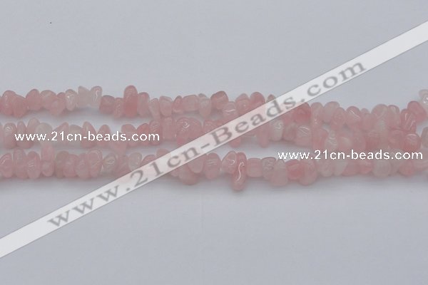 CCH654 15.5 inches 8*12mm - 10*14mm rose quartz chips beads