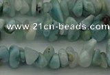 CCH676 15.5 inches 4*6mm - 5*8mm larimar gemstone chips beads