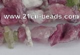 CCH706 15.5 inches 6*8mm - 10*14mm pink tourmaline chips beads