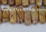 CCH711 15.5 inches 5*10mm - 5*15mm venus jasper chips beads