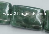 CCJ03 15.5 inches 30*40mm rectangle natural African jade beads wholesale