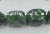 CCJ14 15.5 inches 16*22mm nugget natural African jade beads wholesale