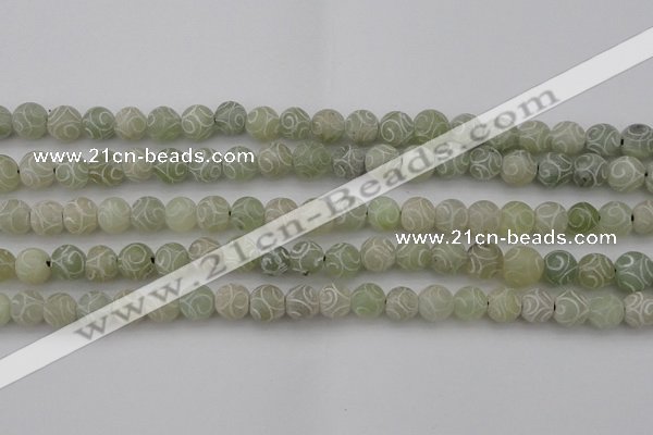 CCJ202 15.5 inches 8mm round China jade beads wholesale