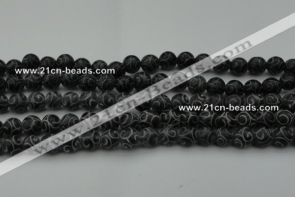 CCJ222 15.5 inches 8mm round China jade beads wholesale