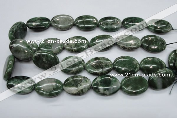 CCJ23 15.5 inches 22*30mm oval natural African jade beads wholesale