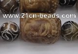 CCJ236 15.5 inches 22*28mm carved buddha China jade beads