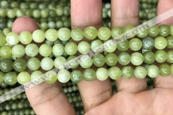 CCJ311 15.5 inches 6mm round China jade beads wholesale