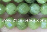 CCJ370 15.5 inches 6mm faceted round China jade beads wholesale