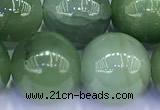 CCJ386 15 inches 12mm round China jade beads