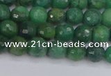 CCJ411 15.5 inches 6mm faceted round west African jade beads