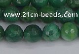 CCJ412 15.5 inches 8mm faceted round west African jade beads