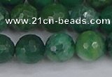 CCJ414 15.5 inches 12mm faceted round west African jade beads