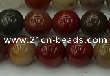 CCJ454 15.5 inches 12mm round colorful jasper beads wholesale