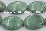 CCJ51 15.5 inches 18*25mm oval African jade gemstone beads