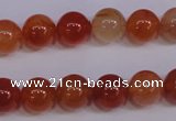 CCL04 15 inches 10mm round carnelian gemstone beads wholesale