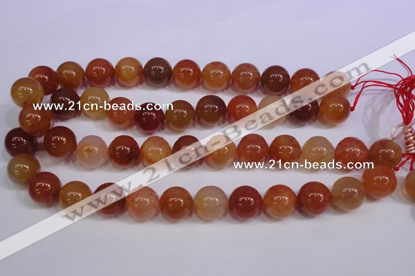 CCL07 15 inches 16mm round carnelian gemstone beads wholesale