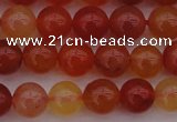 CCL61 15.5 inches 6mm round carnelian gemstone beads wholesale