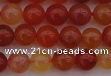 CCL62 15.5 inches 8mm round carnelian gemstone beads wholesale