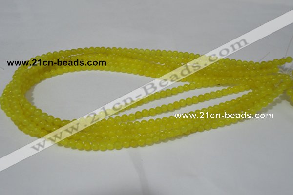 CCN01 15.5 inches 4mm round candy jade beads wholesale