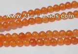 CCN03 15.5 inches 4mm round candy jade beads wholesale