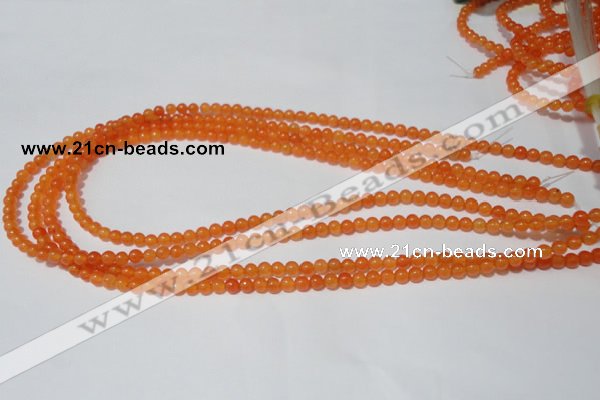 CCN03 15.5 inches 4mm round candy jade beads wholesale